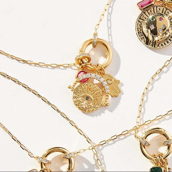 Anthropologie Jewelry - Anthropologie Good Eye Charm Necklace
